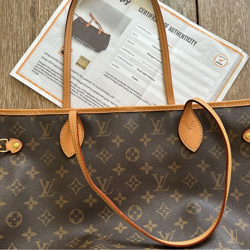 Louis Vuitton Monogram Canvas Neverfull MM Tote